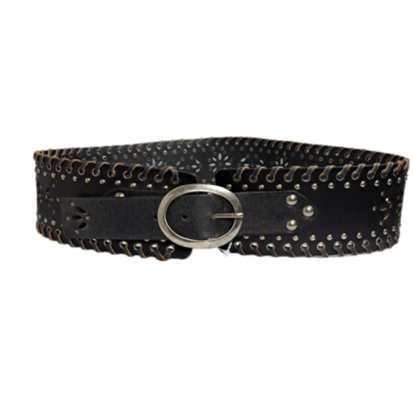 CALVIN Klein Lazer Cut Genuine Leather Belt - Picture 1 of 7